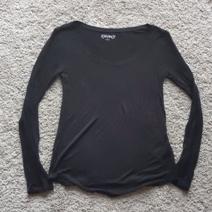 ⭐5 for $20⭐ Black long sleeved cotton tee